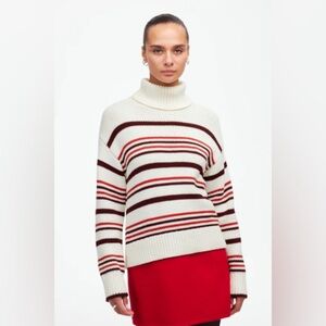 Madewell Crochet Turtleneck Sweater